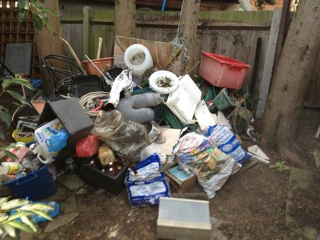 Recycling bins in South East London community